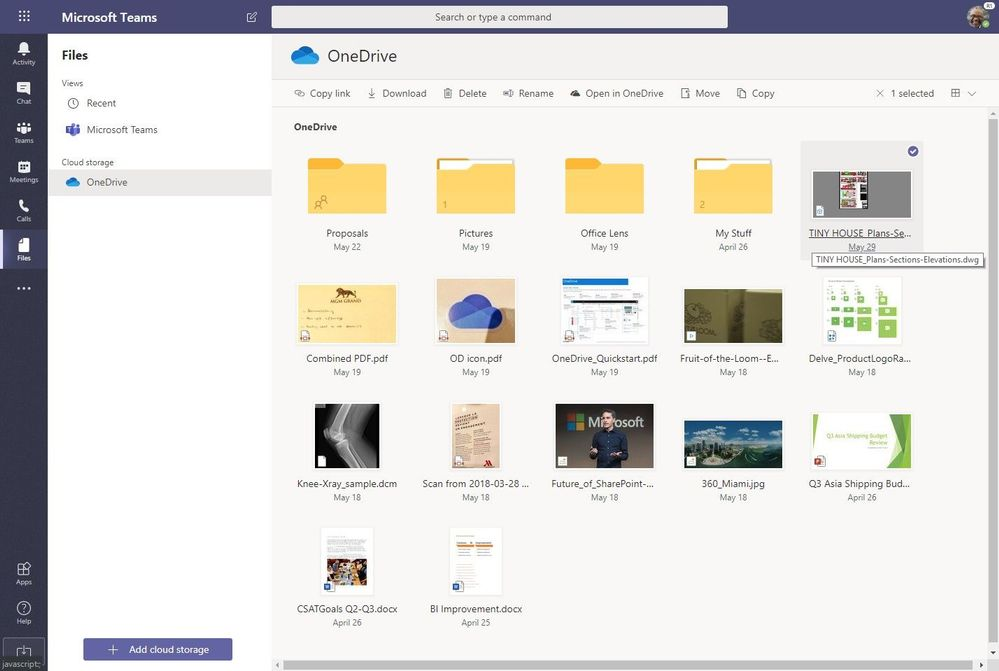 OneDrive Equipe