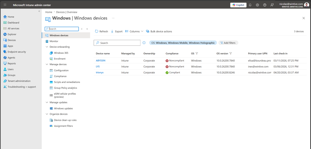 Intune and Conditional Access working together