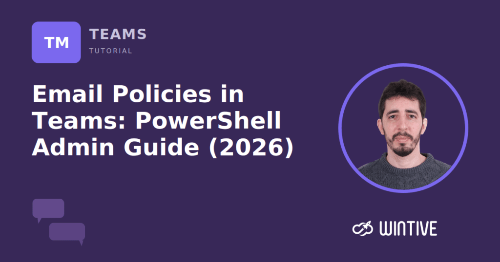 email policies in Teams