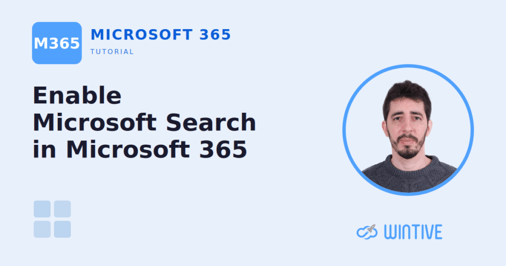 enable Microsoft Search