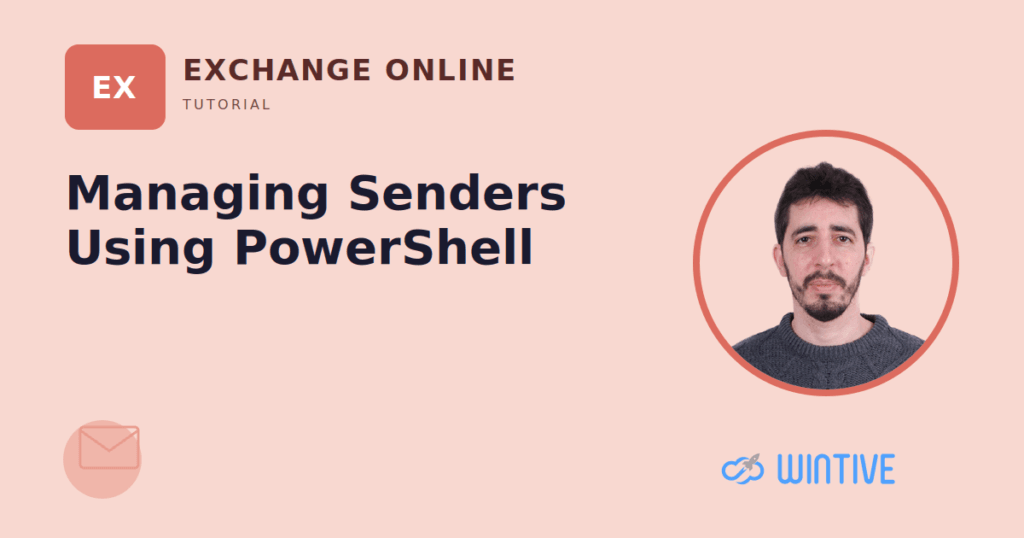 manage senders powershell exchange online