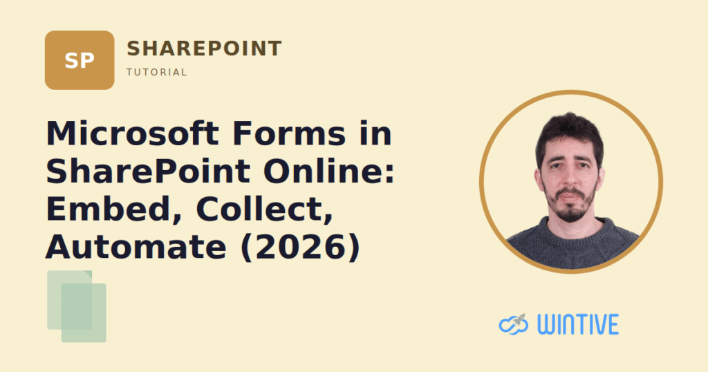 microsoft forms sharepoint
