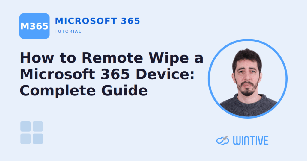 remote wipe microsoft 365