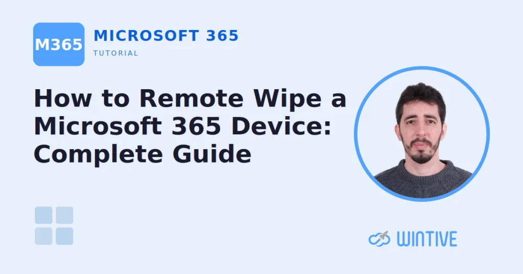remote wipe microsoft 365