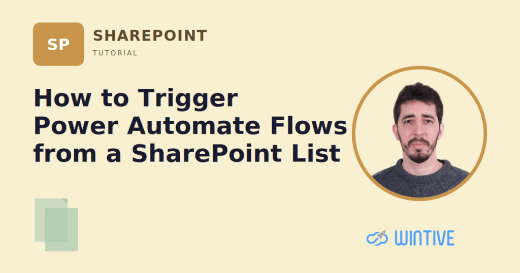 trigger power automate sharepoint