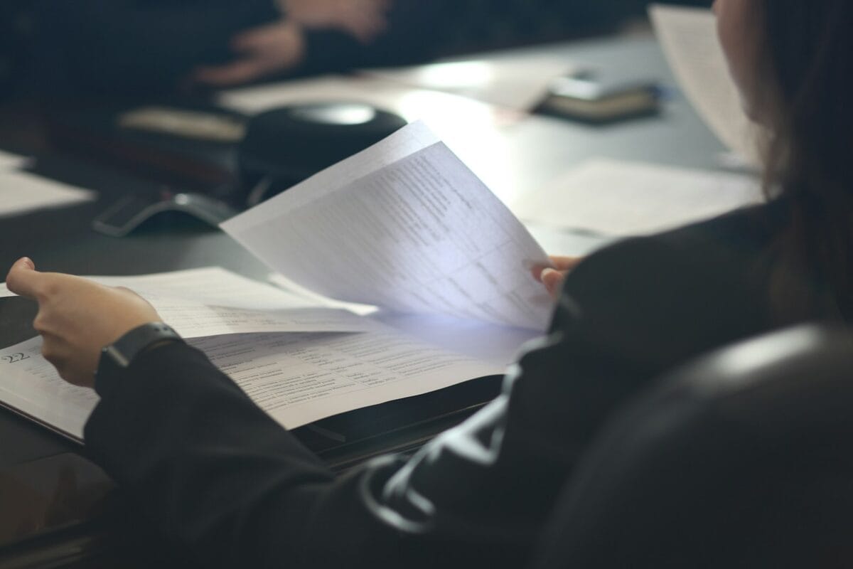 Reviewing a CMMC compliance checklist