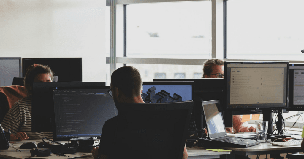 A team handling Microsoft 365 security monitoring
