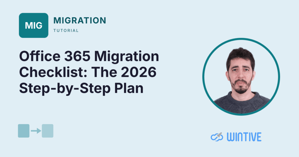 office 365 migration checklist