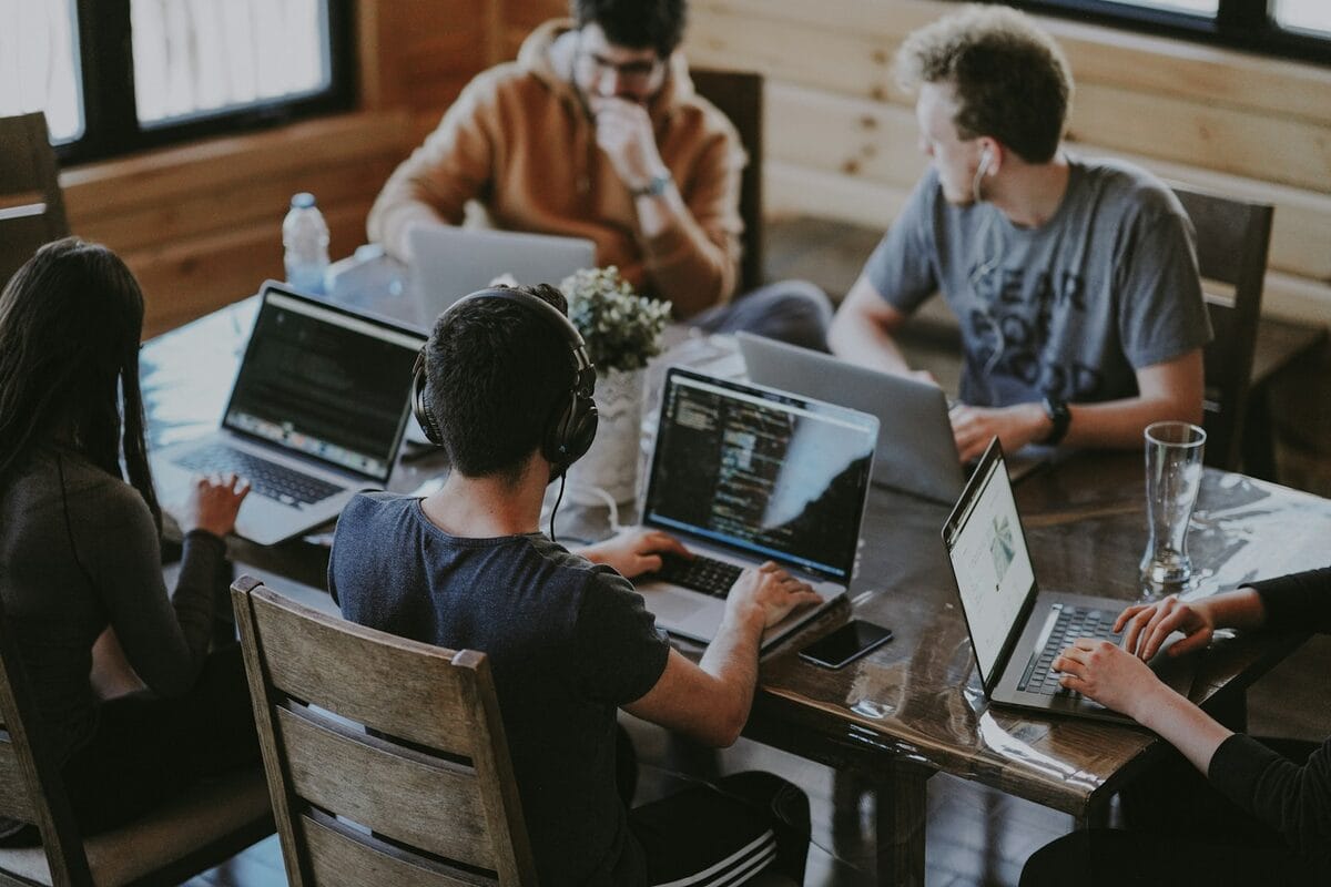 Small business team after an Office 365 security audit