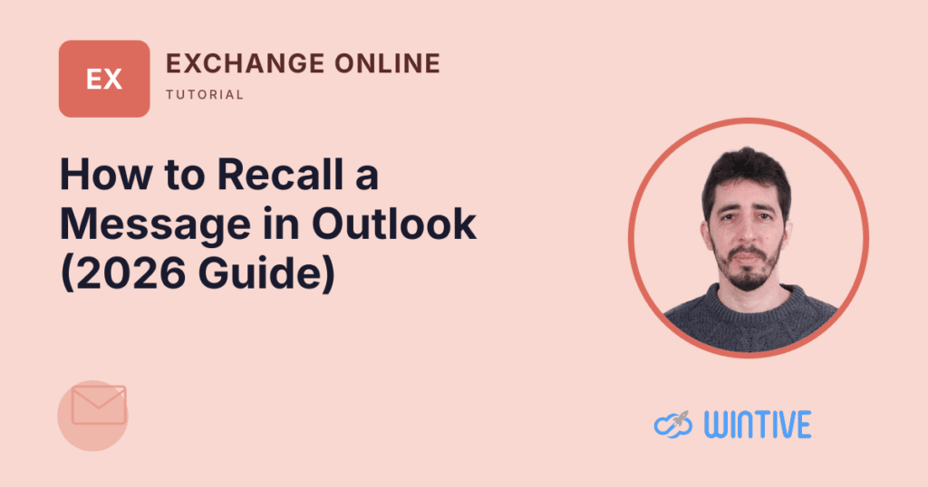 recall message outlook