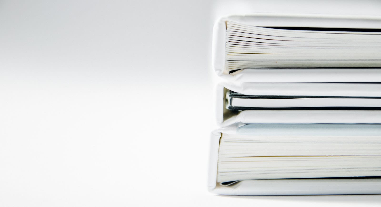 A neat stack of security policy and standards documents
