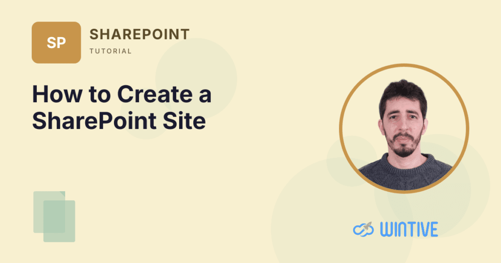 How to Create a SharePoint Site
